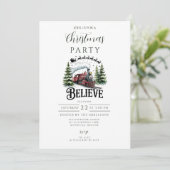 Polar Express Christmas Kaart (Staand voorkant)