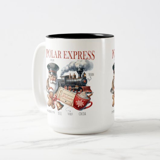 Polar Express Christmas Mok (Voorkant links)