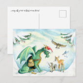 Polar Express Dragon - briefkaart (Voorkant / Achterkant)