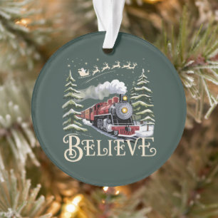 Polar Express Kerstcadeau Geloof Xmas Winter Ornament