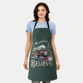 Polar Express Kerstcadeau Geloof Xmas Winter Schort (Gedragen)