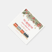 Polar Express kerstfeest Servet (Hoek)