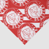 Polar Express Kerstkaart Tissuepapier (Detail)