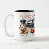 Polar Express Kerstmug Tweekleurige Koffiemok (Links)