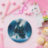 Polar Express Pajama Slumber Party Paper Plate Papieren Bordje (Feest)