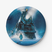 Polar Express Pajama Slumber Party Paper Plate Papieren Bordje (Voorkant)