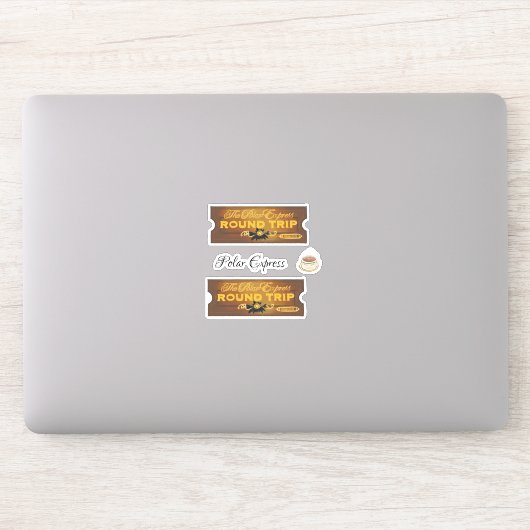 Polar express sticker blad (Computer)