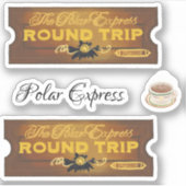 Polar express sticker blad (Voorkant)