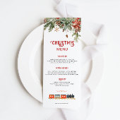 Polar Express-thema Menu