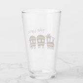 Polar Express Train Glas (Achterkant)