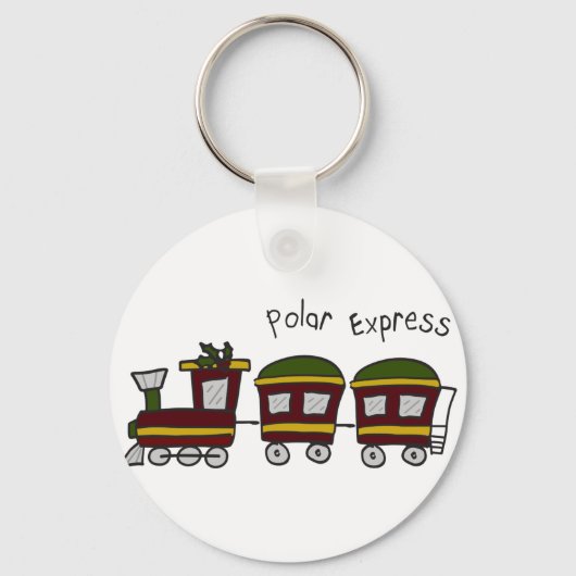 Polar Express Train Sleutelhanger (Voorkant)