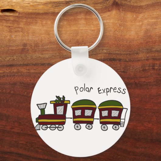 Polar Express Train Sleutelhanger (Voorkant)