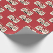 Polar Express trein avontuur gelooft in Kerstmis Cadeaupapier (Hoek)