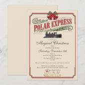 Polar Express trein avontuur gelooft in Kerstmis Kaart (Voorkant / Achterkant)