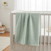 Polar fleece blanket with stripes. deken