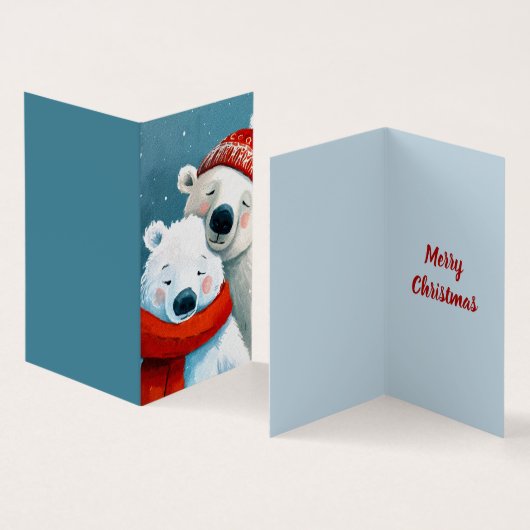 Polar Hugs Kaart (Binnen en buitenkant)