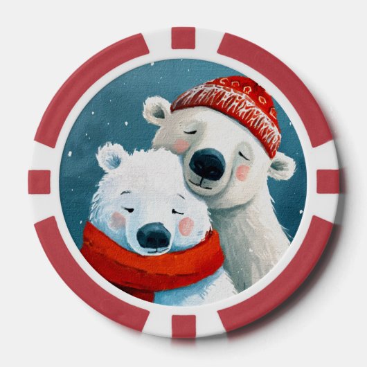 Polar Hugs Poker Chips (Voorkant)
