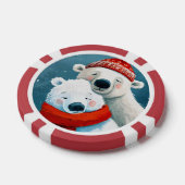 Polar Hugs Poker Chips (Enkel)