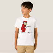 Polar Ice Vist in pyjama T-shirt (Voorkant volledig)