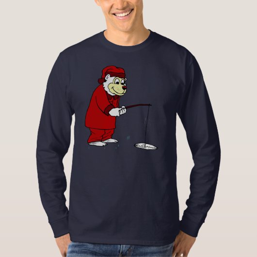 Polar Ice Vist in pyjama T-shirt (Voorkant)