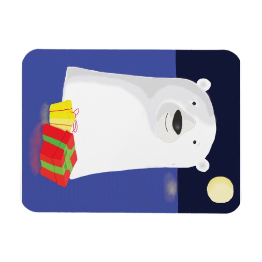 Polar kerstmagneet magneet (Horizontaal)