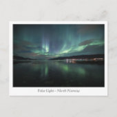 Polar Light Noorwegen Briefkaart (Voorkant)