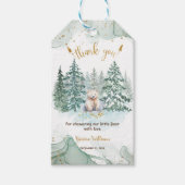 Polar Little Beer Baby shower Dank u Cadeaulabel (Voorkant)