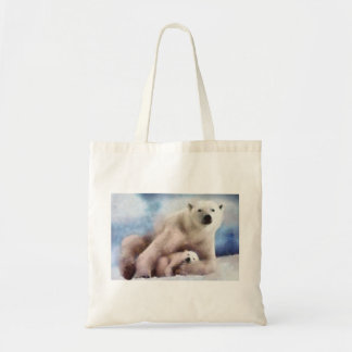 Polar Ma en Cub Tote Bag