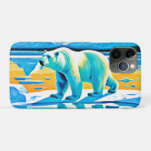 Polar Majesty: Arctisch landschap Case-Mate iPhone Case (Achterkant (horizontaal))