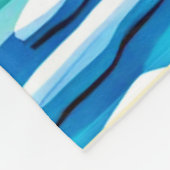 Polar Majesty: Arctisch landschap Fleece Deken (Hoek)