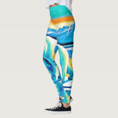 Polar Majesty: Arctisch landschap Leggings (Links)