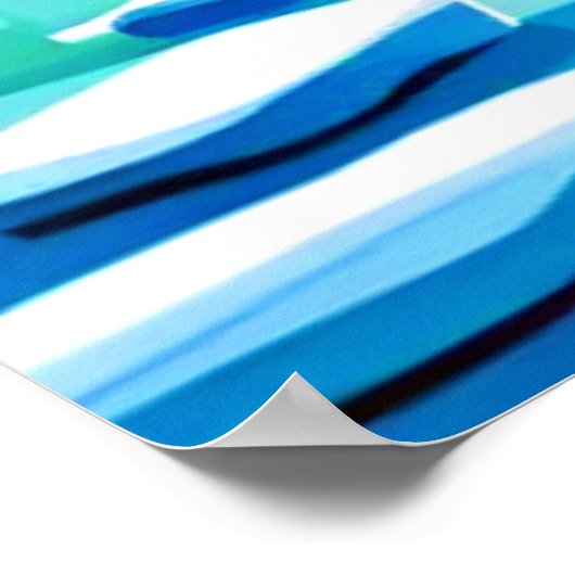 Polar Majesty: Arctisch landschap Poster (Hoek)