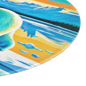 Polar Majesty: Arctisch landschap Snijplank (Hoek)