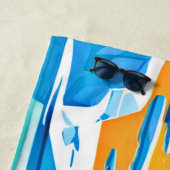 Polar Majesty: Arctisch landschap Strandlaken (In situ)