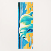 Polar Majesty: Arctisch landschap Yogamat (Voorkant)