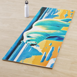 Polar Majesty: Arctisch landschap Yogamat
