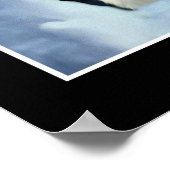 "POLAR MOON" Polaire Beer en bewegende kunst afdru Poster (Hoek)