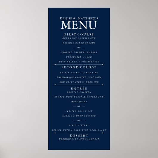 Polar Night Blue Poster (Voorkant)