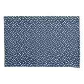 Polar Night Blue Waterverf Stippen Pillow Hoesje Kussensloop (Voorkant)