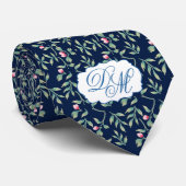 Polar Night Blue Wedding Keepomwille Stropdas (Opgerold)