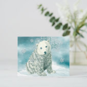 Polar Noord-Alaskan Beer Briefkaart (Staand voorkant)