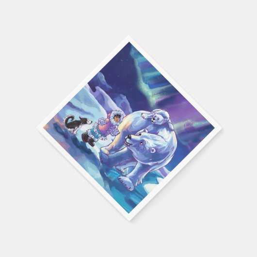 Polar Pals Art Servet (Hoek)