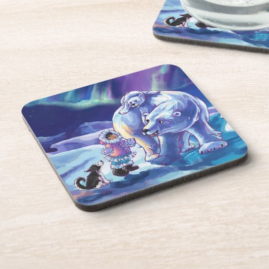 Polar Pals Drankjes Onderzetter (Linkerzijde)