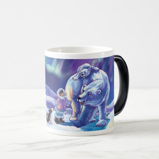 Polar Pals Magische Mok (Voorkant rechts)