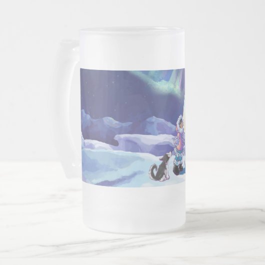 Polar Pals Matglas Bierpul (Voorkant links)