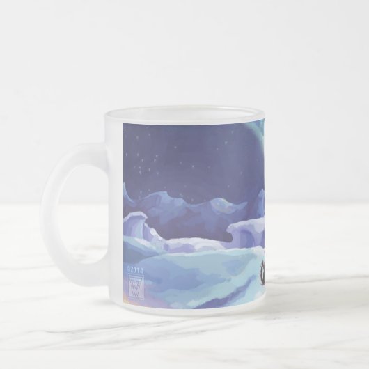 Polar Pals Matglas Koffiemok (Links)