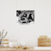 Polar Paws Golden Retriever Dog Poster (Keuken)