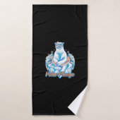 Polar Plunge Ice Jump Funny Polar Beer Winter Swim Badhanddoek (Badhanddoek)
