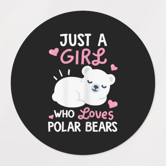 Polar Plunge Ice Jump Funny Polar Beer Winter Swim Labels (Design 2)