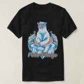 Polar Plunge Ice Jump Funny Polar Winter T-shirt (Design voorkant)